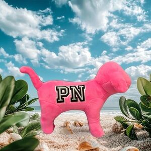 Victoria's Secret Pink Stuffed  Plush Dog Large